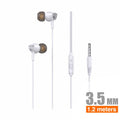 Auriculares Estéreo 3.5mm - H19B