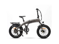 Bicicleta de Montaña - smartgyro Rhino, Eléctrica, Plegable, Potencia Nominal 250W, Velocidad 25 km/h, Autonomía 60 km, 7 Velocidades, Gris