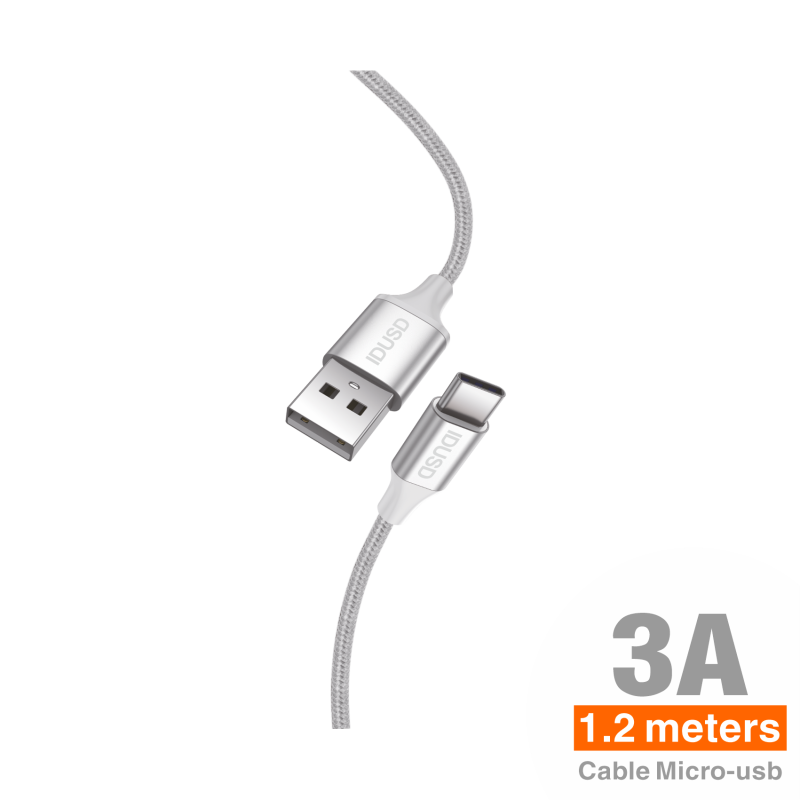 Cable Nylon USB-C 1.2M 3A - C83B