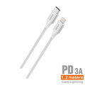 Cable Nylon PD Lightning 1.2M 3A - C85B