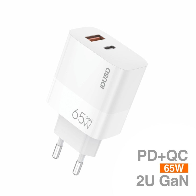 GaN 65W PD 2USB A+C - D130B