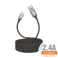 Cable Nylon USB-C 2M - C93A