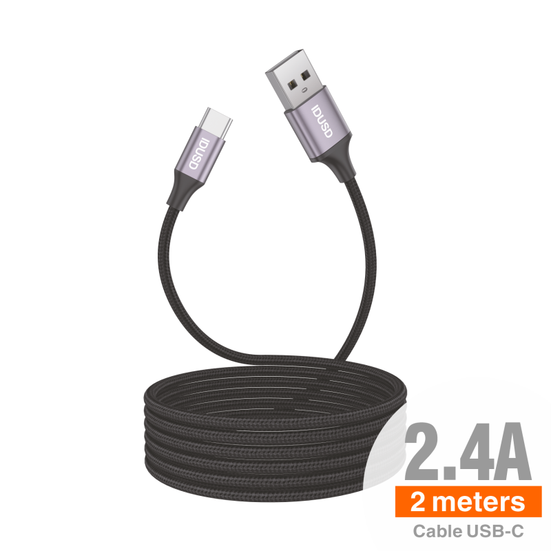 Cable Nylon USB-C 2M - C93A