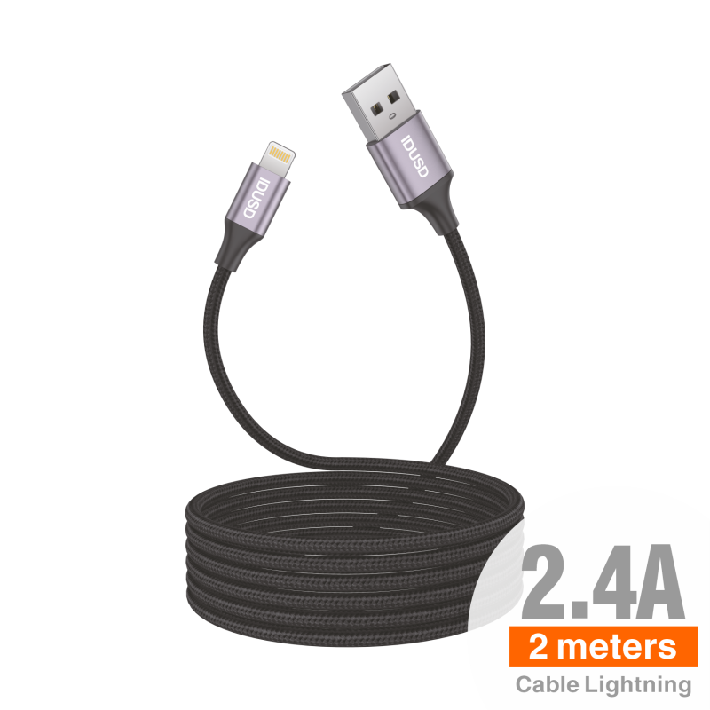 Cable Nylon Lightning 2M - C92A