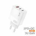 GaN 65W PD 3U A+C+C - D150B