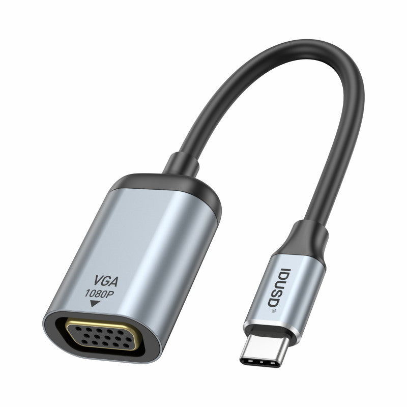 Cable USB-C to VGA 4K 18cm - K37A