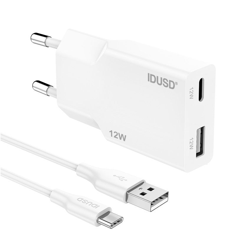 Cargador 12W A+C - USB-C - D423B
