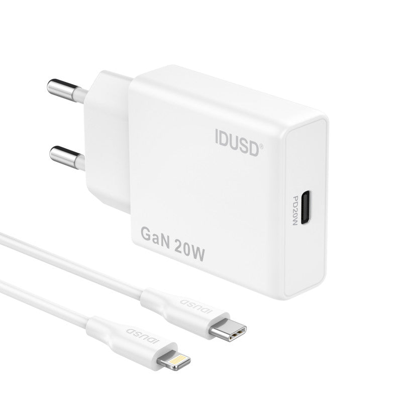Cargador GaN PD20W 1C - PD Lightning - D275B