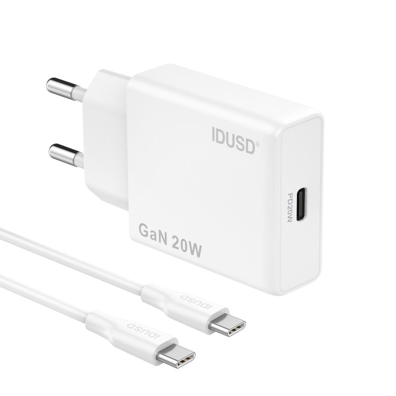 Cargador GaN PD20W 1C - PD USB-C - D276B