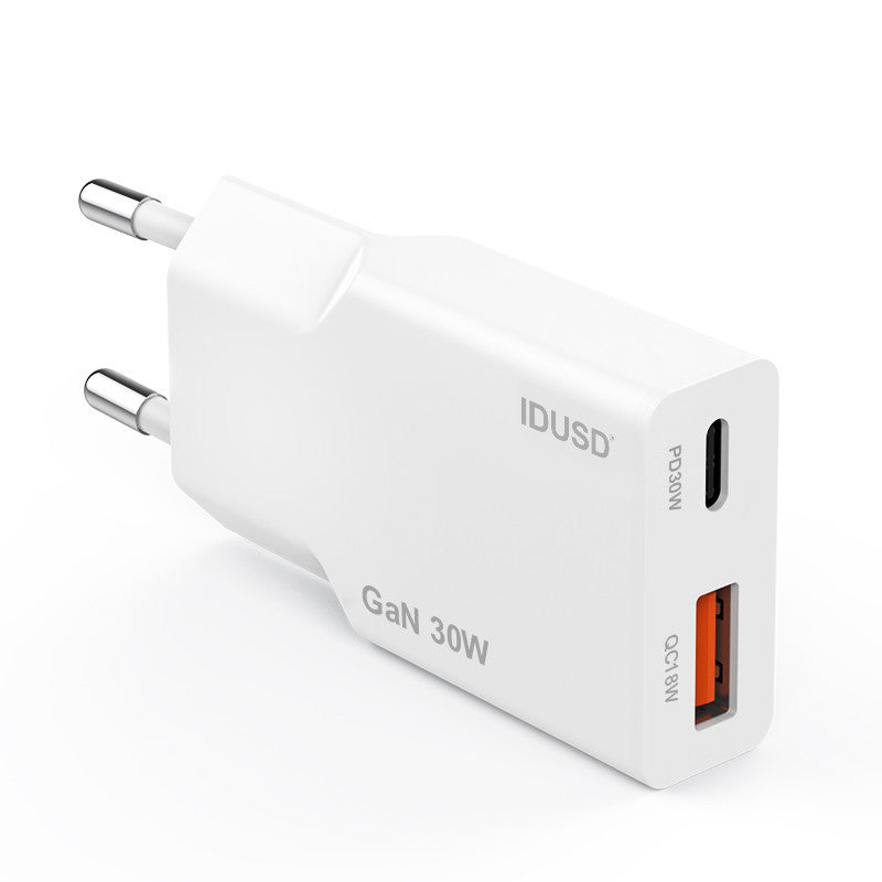 Cargador GaN PD30W A+C - D460B