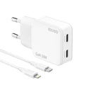Cargador GaN PD30W  C+C - PD Lightning - D325B