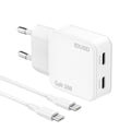 Cargador GaN PD30W  C+C - PD USB-C - D326B