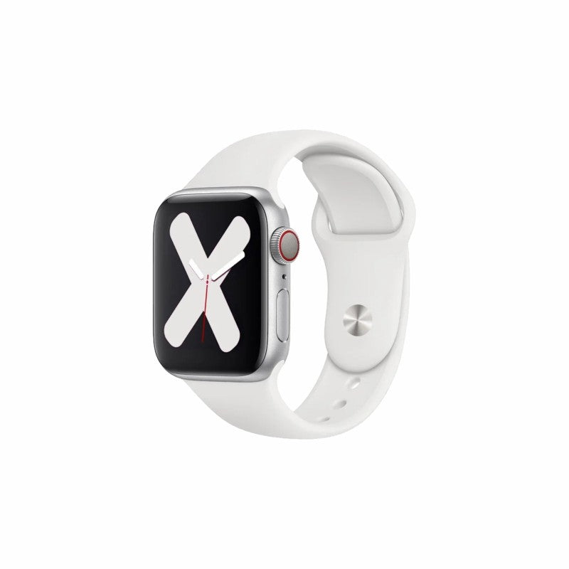 Correa de Silicona 42-49mm S/M Blanco - S22B
