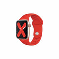 Correa de Silicona 42-49mm S/M Rojo - S22E
