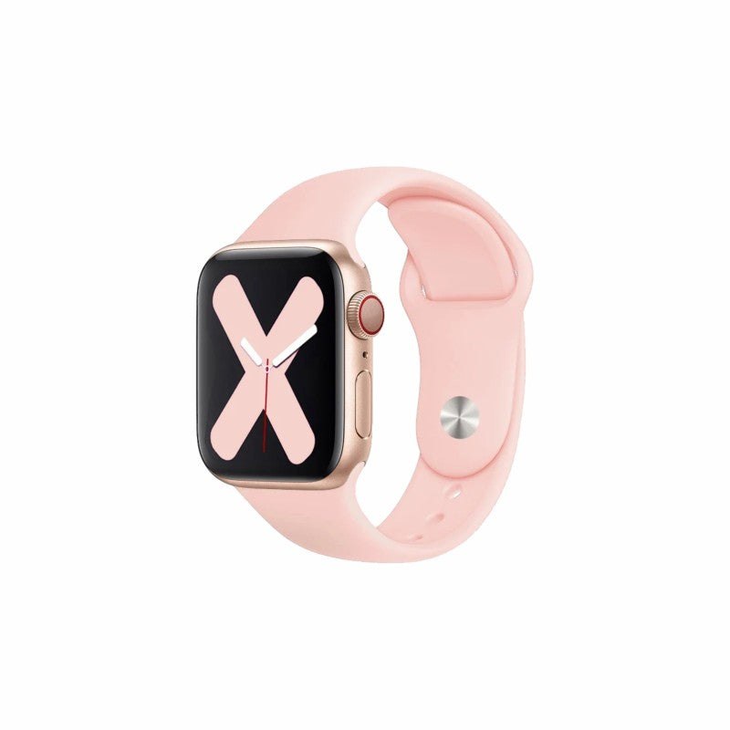Correa de Silicona 42-49mm S/M Rosa - S22F