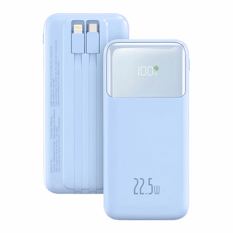 Eco Power Flow 10.000mAh 22.5W Azul - P14D