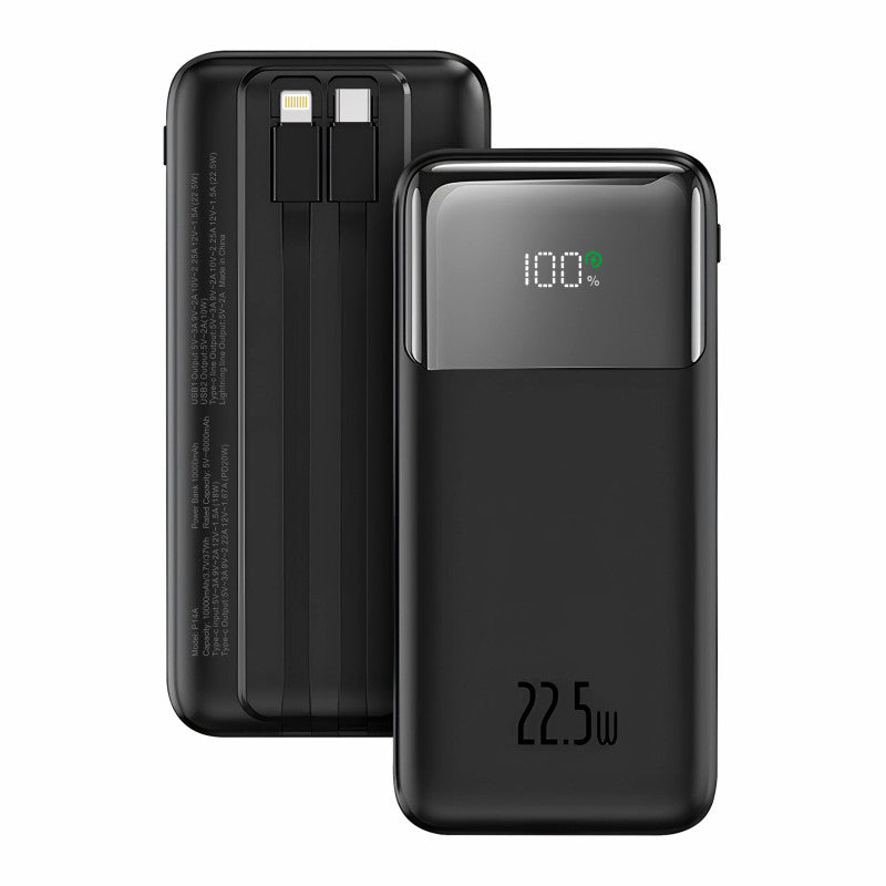 Eco Power Flow 10.000mAh 22.5W Negro - P14A