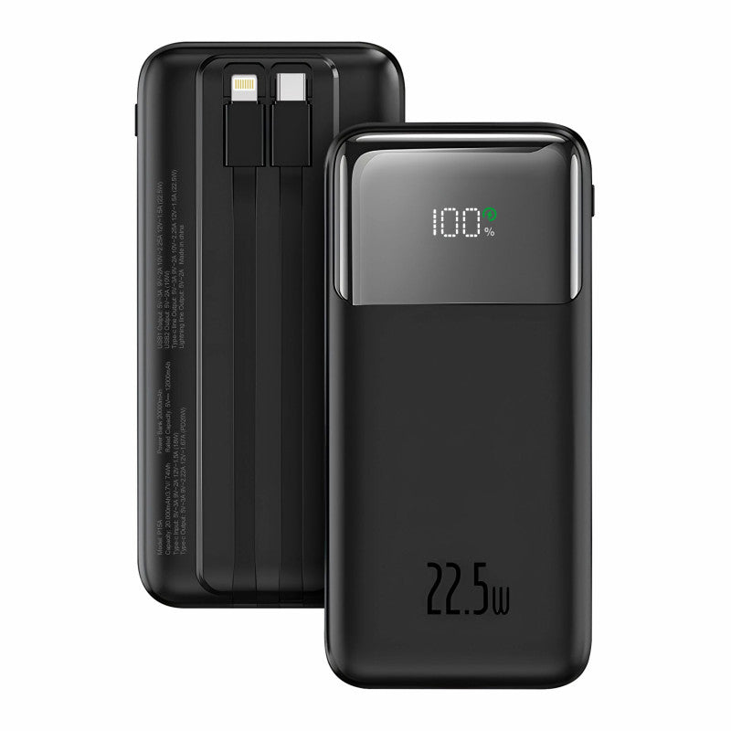 Eco Power Flow 20.000mAh 22.5W Negro - P15A