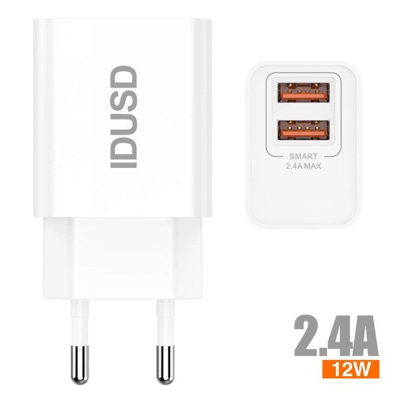 Smart Charger 2-USB 2.4A - D40B