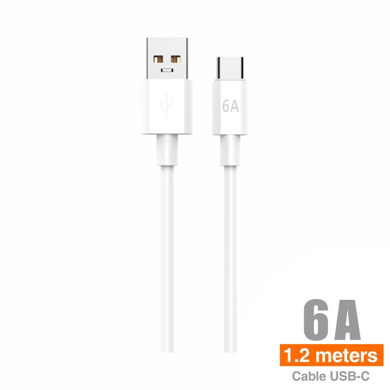Cable USB to USB-C 6A 1.2M - C26B
